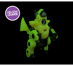 Saurobots | Dinotrix Glow in the Dark