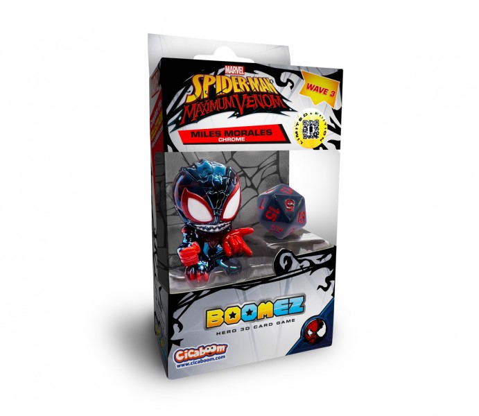 Marvel Boomez 3 | Miles Morales Chrome Limited Edition