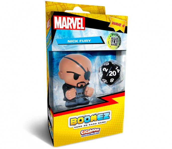 Marvel Boomez 4 - Nick Fury Boxed Edition