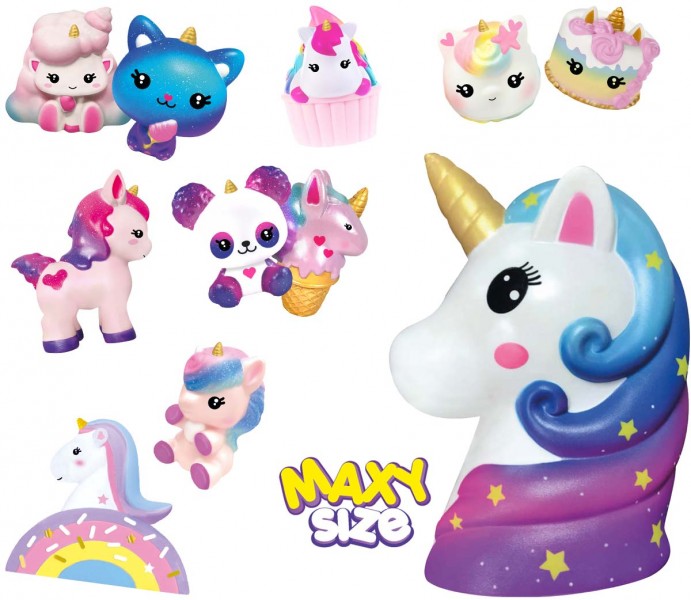 Unicorn best sale head squishy