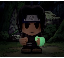 Naruto Boomez Wave 1 - Sasuke Glow in the Dark Raro