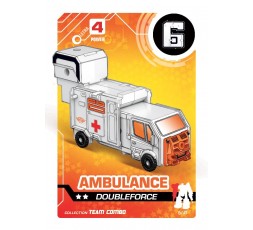 Numberbots | 6 Ambulance + Plus Sign