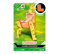 LetrAnimal Fluo Collection Loraff