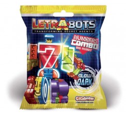 Letrabots Numbers Combo Big Robot 6 6Smix