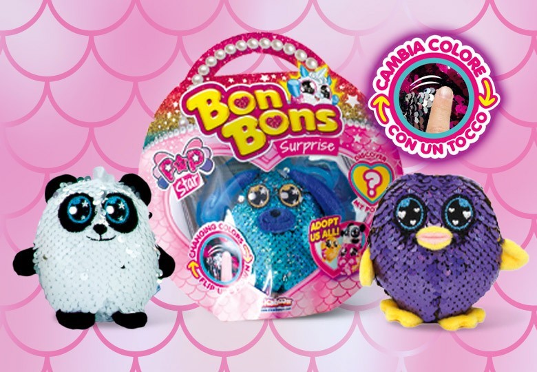 Pop Star Bon Bons glittery animals | Shop Cicaboom