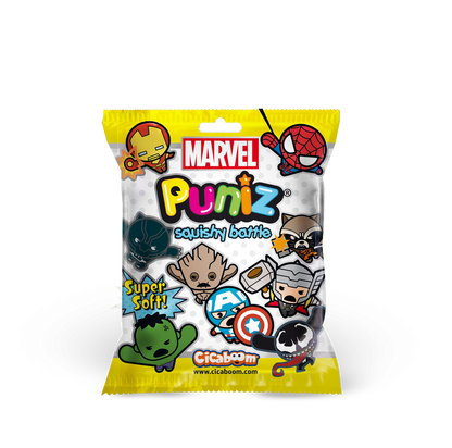 Marvel Puniz Squishy Battle | Spider-Man