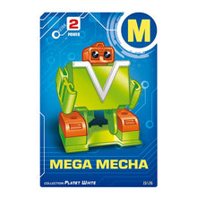 Letrabots Planet White | M Mega Mecha
