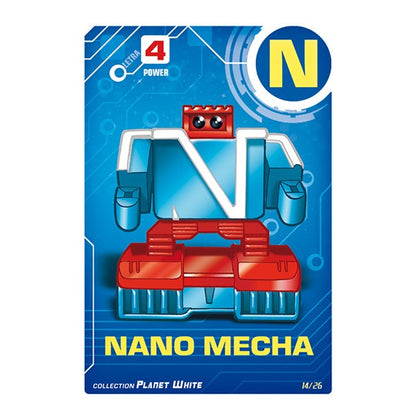 Letrabots Planet White | N Nano Mecha
