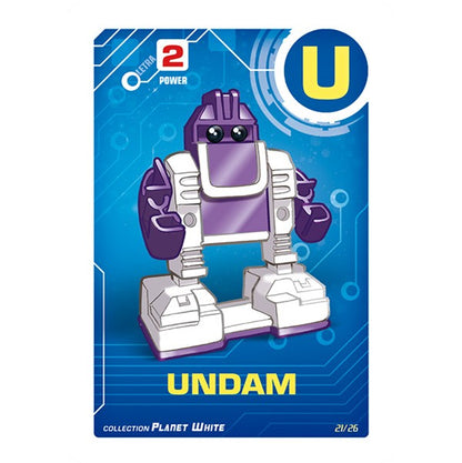 Letrabots Planet White | U Undam