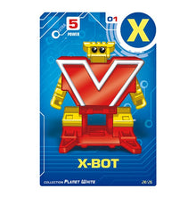 Letrabots Planet White | X X-Bot
