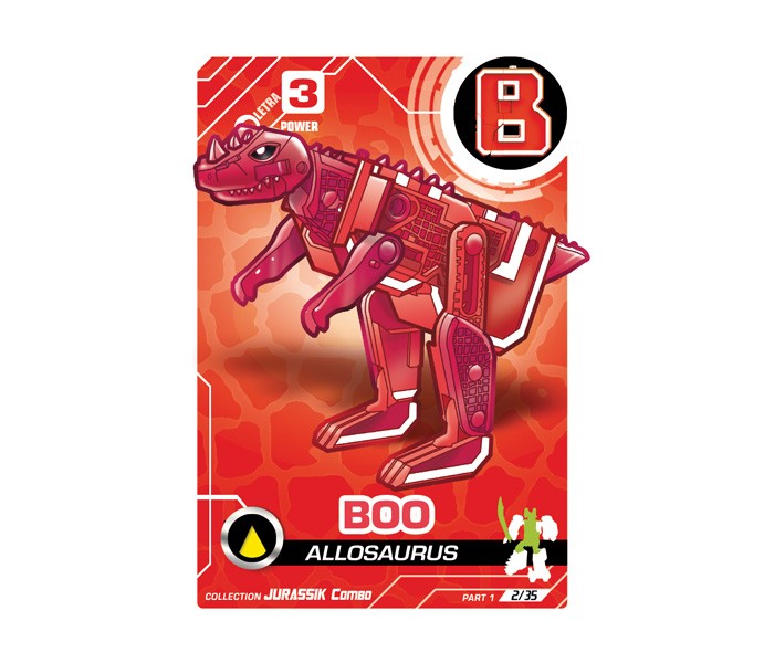 Letranimal Jurassik Combo | B Boo + sciabola Saurum