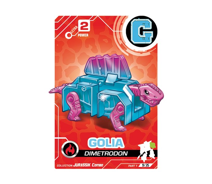 Letranimal Jurassik Combo | G Golia
