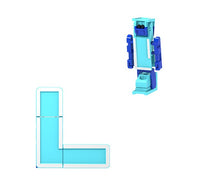 Letrabots Combo Big Robot MOK | L Lux + punto e virgola