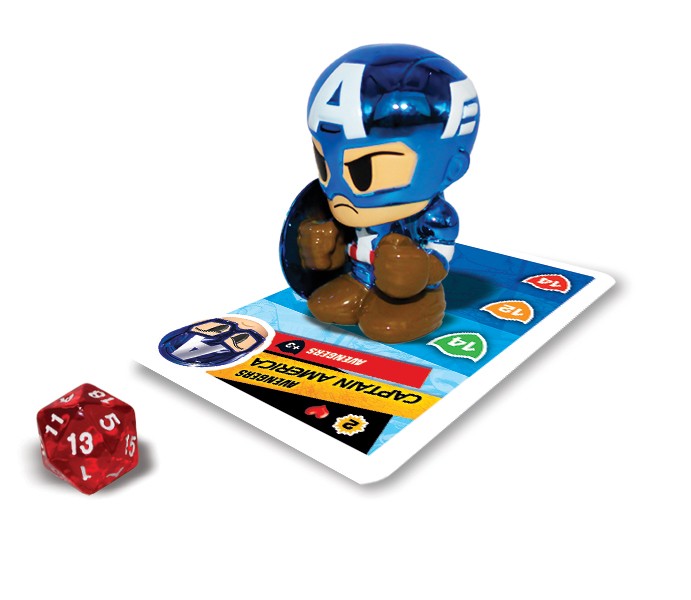 Marvel Boomez | Capitan America Chrome