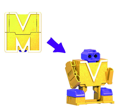 Letrabots Combo Big Robot MOK | Big Robot MOK