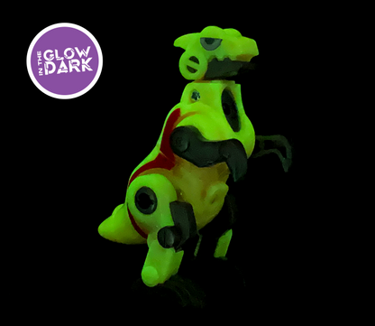 Saurobots | Raptor Glow in the Dark