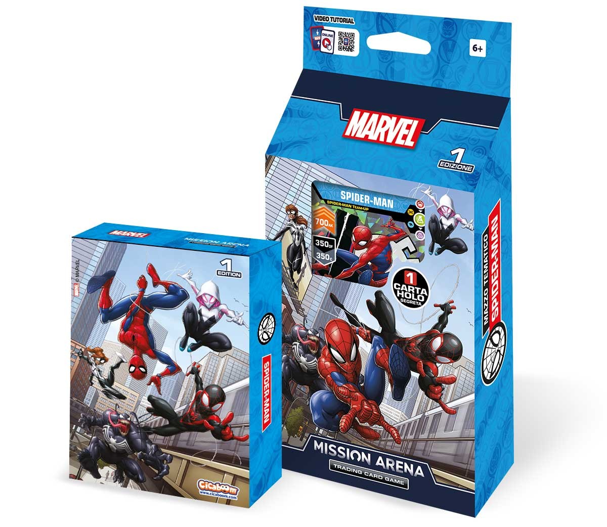 Marvel Mission Arena | Starter Deck Spider-Man | Spider-Man Edition