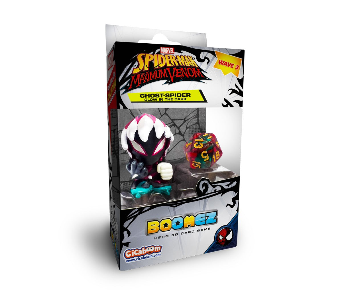 Marvel Boomez 3 | Ghost-Spider Glow in the Dark