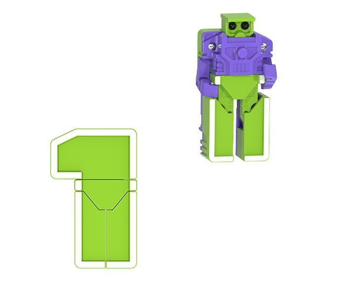 Letrabots Numbers Combo |  Jab1