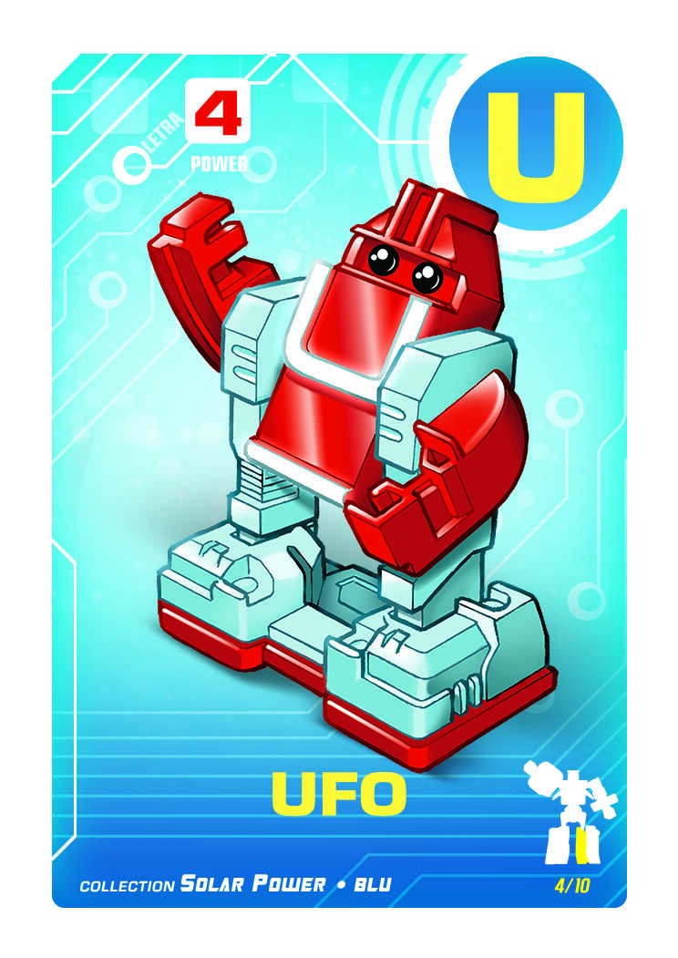 Letrabots Combo Big Robot ZUR | U Ufo
