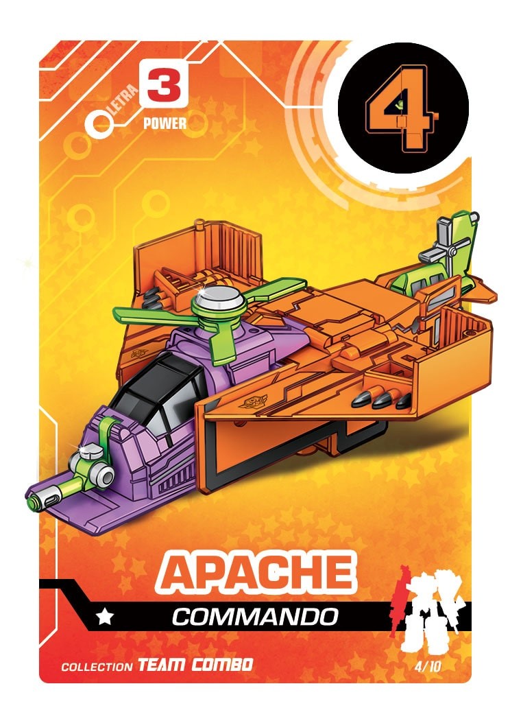Numberbots | 4 Apache + Segno Più