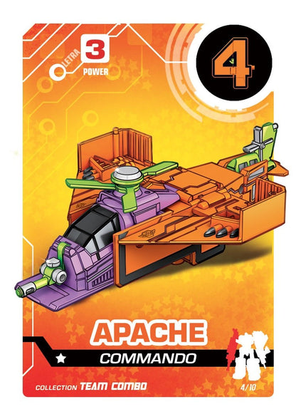 Numberbots | 4 Apache + Segno Più