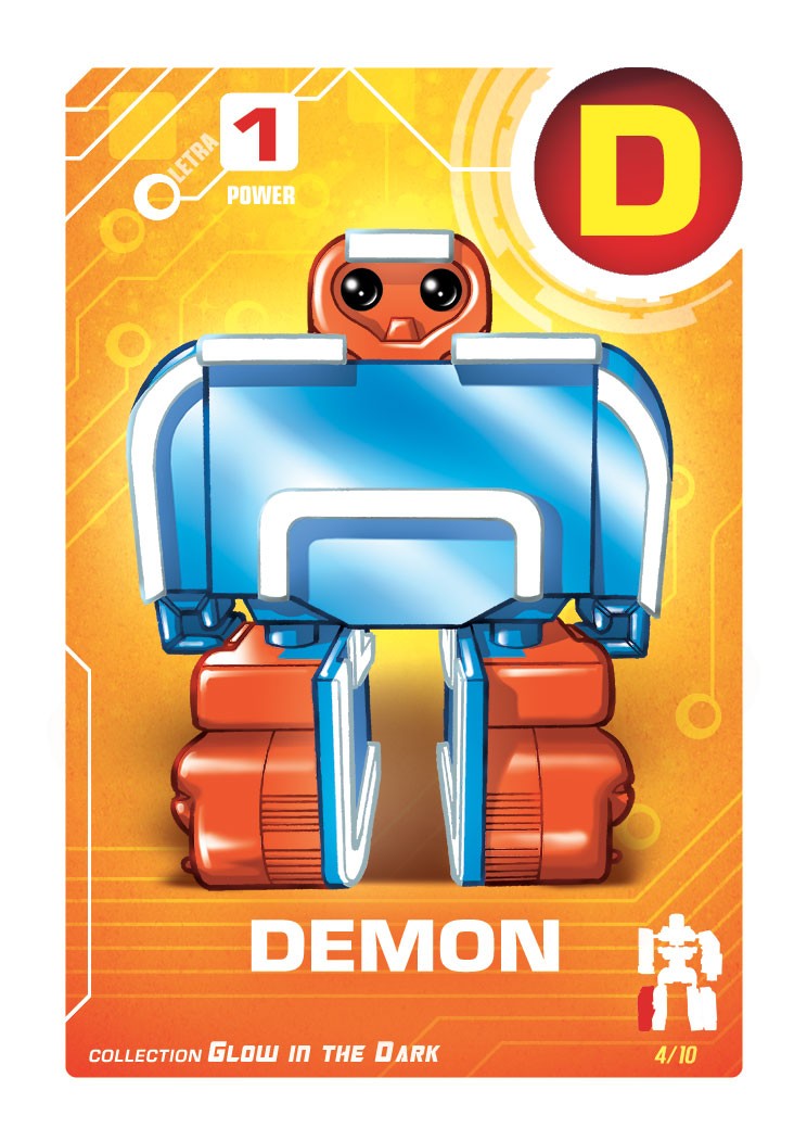Letrabots Combo Big Robot ADE | D Demon