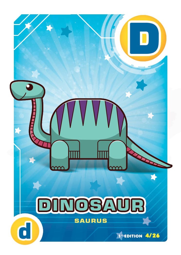 Letrazoo D Dinosaur