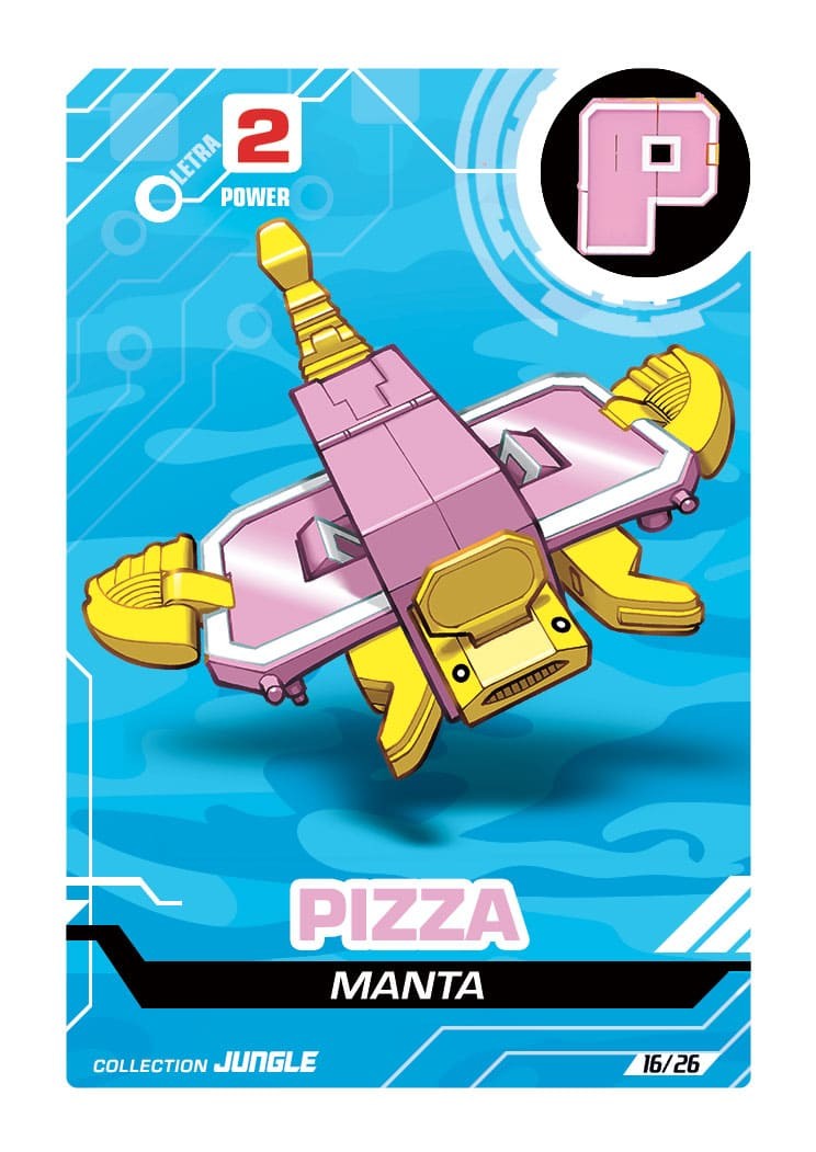 LetrAnimal Solar Power Collection Pizza