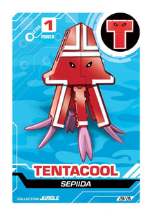LetrAnimal Solar Power Collection Tentacool