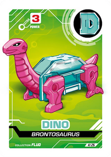LetrAnimal Fluo Collection Dino