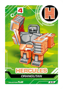 LetrAnimal Fluo Collection Hercules