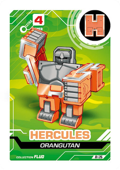 LetrAnimal Fluo Collection Hercules