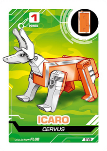 LetrAnimal Fluo Collection Icaro