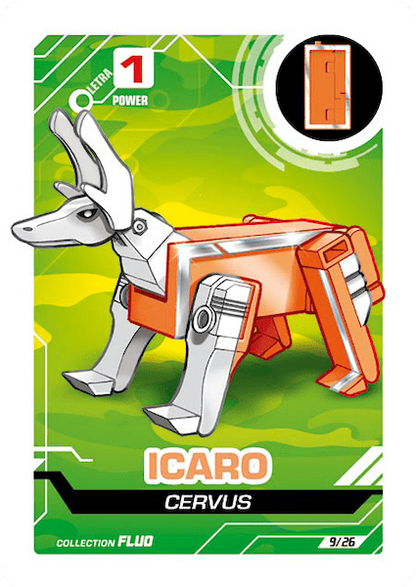 LetrAnimal Fluo Collection Icaro