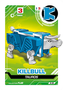 LetrAnimal Fluo Collection Killbull