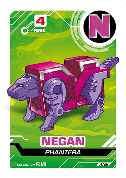 LetrAnimal Fluo Collection Negan
