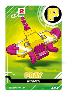 LetrAnimal Fluo Collection Pray
