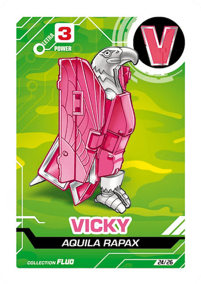 LetrAnimal Fluo Collection  Vicky