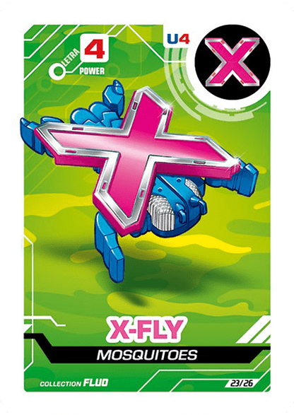 LetrAnimal Fluo Collection  X-Fly
