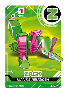 LetrAnimal Fluo Collection Zack