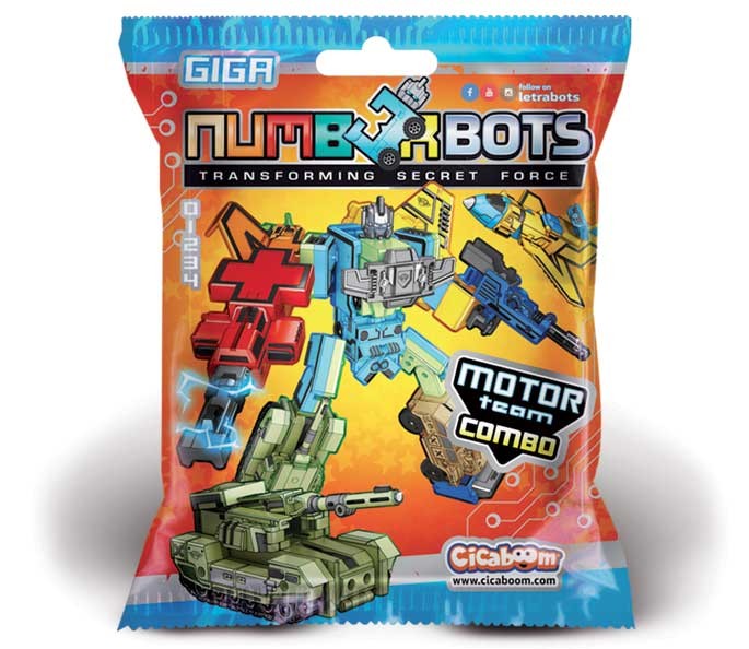 Numberbots | 4 Apache + Segno Più