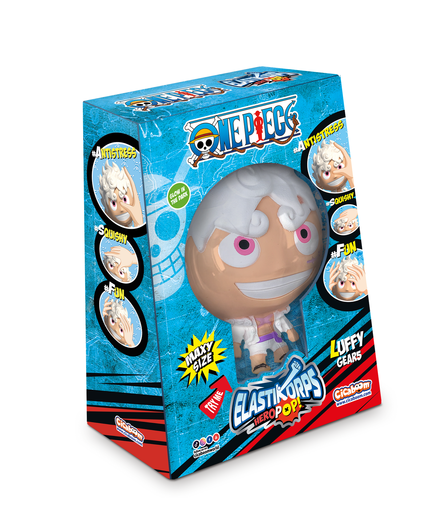 Elastikorps HeroPOP One Piece - Maxy Luffy Gear 5