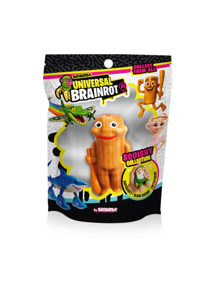 Universal Brainrot AI - Squishy 7 cm | Tung Tung Tung Sahur