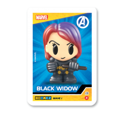 Marvel Boomez | Black Widow UV Changing Color