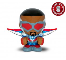 Marvel Boomez 4 - Sam Wilson Captain America Chrome Boxed Limited Edition