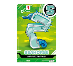 LetrAnimal Fluo Collection  Seahorse