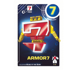 Letrabots Numbers Combo Big Robot 7 Armor7