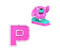 Letrabots Big Robot MOK | P Pyro