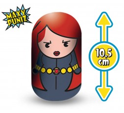 Marvel Puniz Squishy Battle | Black Widow Maxy Size